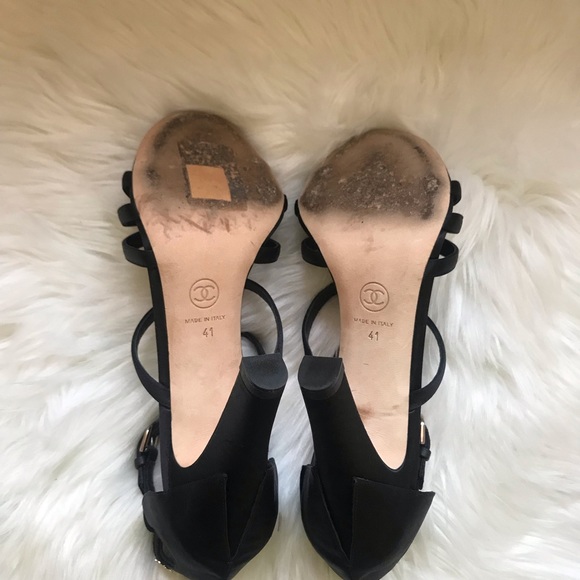 ⭕️SOLD⭕️ Authentic CHANEL Chaus Ouvertes Sandals - Picture 7 of 8